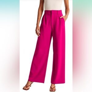 Women’s Wide Leg Pants- Flowy Trousers
